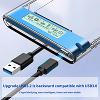 Casing Hard Drive Eksternal SATA 2.5 Inch ke USB 3.0, Portable SSD HDD Mobile Disk Box, Caddy Hard Drive Laptop