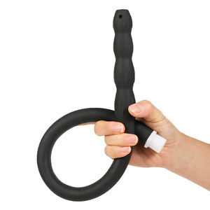Silicone anale Bead Cleaner cortile Sprinkler femmina rondella anale intestinale vaginale irrigatore altri giocattoli sessuali - Product Image 3