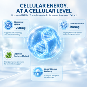 Servicio de Marca Privada, Tiras Orales de NAD+ de Disolución Rápida, Reparación del ADN, Mejora Inmunológica, Recuperación Muscular - Product Image 4