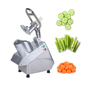 Trancheuse de coupe de légumes frais automatique commerciale lames en acier inoxydable Portable 5 couteaux Offre Spéciale état neuf - Product Image 1