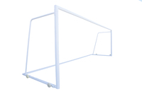 But de football mobile en aluminium pour 5/7/11 personnes, durable, avec emballage personnalisable, rebondisseur de football