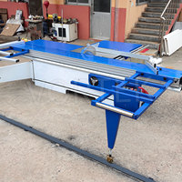 MJ6138 Scie à table coulissante Offre Spéciale Machine de découpe pour le travail du bois Scie déchirée bleue