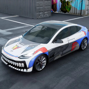 Vinilo PVC Brillante NIKO para Envoltura de Camionetas y Furgonetas, Envoltura para Vehículos Comerciales con Función de Cambio de Color, Diseños Impresos, Películas para Automóviles - Product Image 1