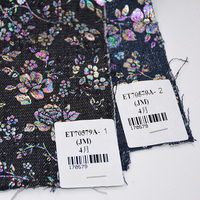 Jeans en Denim extensible, tissu imprimé personnalisé, de haute qualité, magnifique et coloré, fournitures, usine pour Jeans, nouveau, en Stock