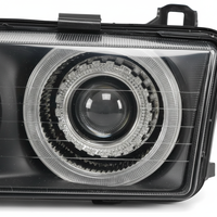 Pour phares BMW E36, phare E36 avec yeux d'ange