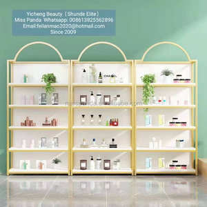 Yicheng ชั้นวางรองเท้าชั้นวางเครื่องสำอางแบบ<span class=keywords><strong>เจ</strong></span><span class=keywords><strong>ล</strong></span>ขัดเงาตู้โชว์พร้อมไฟ LED - Product Image 5
