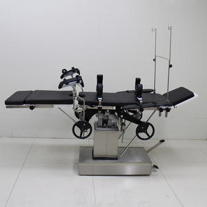 Equipo de hospital Sala de cirugía médica Cama de examen más barata Operación mecánica manual Mesa de quirófano ajustable - Product Image 2