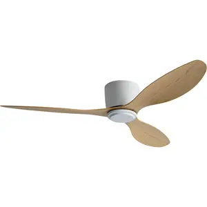 Modern simple cheapest white cele fan 3 ABS blades dc bldc ceiling fans remote control ceiling fans for low ceilings