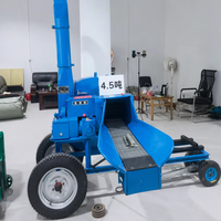 Machine professionnelle de découpe d'aliments pour animaux, vente chaude, pour herbe verte, maïs sec et paille, coupe-fourrage