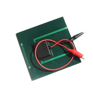 แผงโซลาร์เซลล์โมโนคริสตัลไลน์มาซูโยชิ มิตสึ 2W 6V พร้อมคลิปไทเกอร์สำหรับบอร์ดการเรียนรู้ของเล่น DIY - Product Image 2