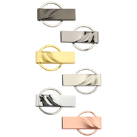 Mini Slim Metal Usb Pen Drive 2,0 con logotipo personalizado Usb Flash Drive 2 Gb 4 Gb 8 Gb Memory Stick