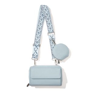<span class=keywords><strong>Borsa</strong></span> da donna di tendenza a <span class=keywords><strong>tracolla</strong></span> a <span class=keywords><strong>tracolla</strong></span> Multi-funzionale <span class=keywords><strong>borsa</strong></span> per cellulare con spalline larghe borse per monete piccole - Product Image 2