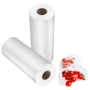 Transparent Fresh Fruits Vegetable <b>Bread</b> Food Packaging Clear Supermarket Plastic Produce <b>Bag</b> on Roll - Product Image 4