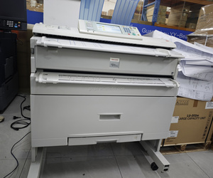 Haute qualité utilisée pour les imprimantes laser grand format <span class=keywords><strong>RICOH</strong></span> MP W3601 photocopieurs de dessin architectural d'impression bleu noir pour l'ingénierie - Product Image 3