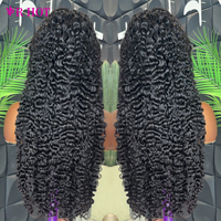 Pelucas de Cabello Humano Personalizadas, Listas para Usar, Sin Pegamento, Pre-Cortadas/Pre-Arrancadas/Decoloradas, 5x6 13x4 13x6, Cabello Virgen Birmano, Ondulado, con Frente de Encaje