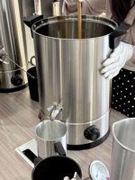 Réservoir de fusion de cire électrique de capacité 5L Machine de fusion baril de chauffage multifonctionnel pot de fusion de cire pour la fabrication de bougies