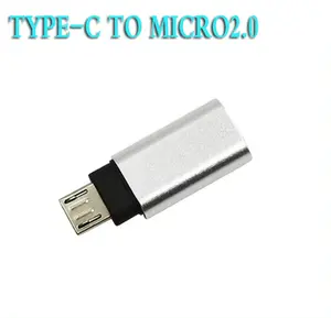 Venta caliente Micro USB macho a tipo C hembra adaptador USB OTG convertidor conectores para teléfono inteligente xiaomi Huawei Redmi Oppo Nokia