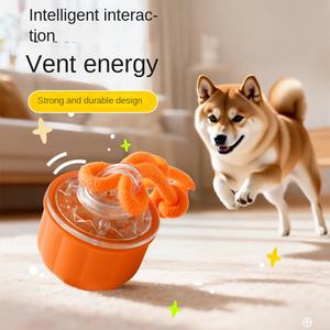 Nuovo Arrivo: Guinzaglio Elettrico di Lusso Moderno e Creativo per Cani, Giocattolo Intelligente con Palla Rotante in PC+TPR, Giocattolo Elettrico da Masticare per Cani - Product Image 1