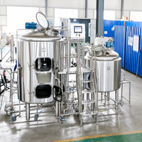 Equipo de Elaboración de Cerveza Automático de 500L 1000L, Fermentador Cónico para Uso Doméstico y Plantas de Producción, Nuevo
