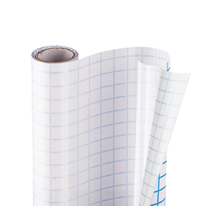 JINYI Film transparent en PVC de qualité supérieure, texturé, format A4, pour protéger les livres, rouleau de film auto-adhésif transparent, imperméable - Product Image 1