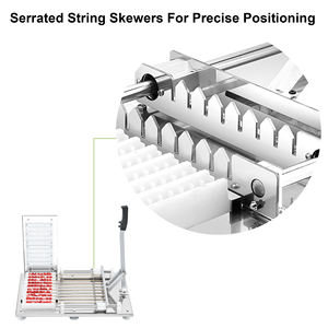 Máquina Manual para Hacer Brochetas, Diseño Nuevo, Acero Inoxidable, Herramienta para Brochetas de Carne, BBQ, Shashlik - Product Image 3