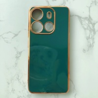 Coque de téléphone étanche en TPU électroplaqué pour Itel A80 A50C P65, ajustement parfait à 100 %, vente en gros usine