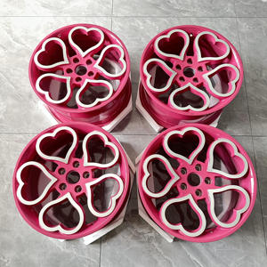 Rines Personalizados Forjados en Forma de Corazón <span class=keywords><strong>Rosa</strong></span> de 17 18 19 20 21 22 Pulgadas, Aptos para <span class=keywords><strong>Volkswagen</strong></span> <span class=keywords><strong>Beetle</strong></span>, Toyota, Audi, Porsche - Product Image 5