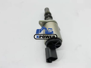 Vanne solénoïde de coupure de carburant XPower noire pour camion excavateur 24V 7167-6200 320D 3CX 4CX 3054 1000 Moteur Pompe Guangdong Garantie 6 mois - Product Image 3