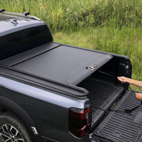 Couverture de benne de camion en aluminium Ram 1500, couverture de benne rétractable souple 5,7 pieds pour Hilux