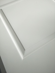 <span class=keywords><strong>Puerta</strong></span> Interior Moderna de Madera MDF con Acabado Blanco, Deslizante, Lisa o Moldeada, para Apartamentos - Product Image 3