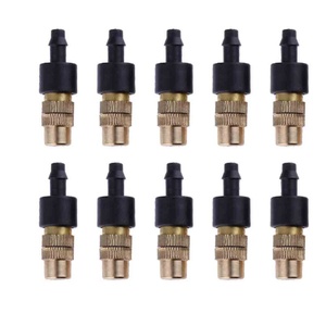 Garden Watering System 4/7 PVC Pipe Spray Misting Nozzle Garden Tool Brass Sprinkler Garden Watering System Copper Sprinkler - Product Image 1