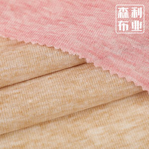 110gsm Ribgebreide Stof 80% Tencel Polyester 20% Vezel Geregenereerde Vezels Elastische Ribgebreide Stof - Product Image 1