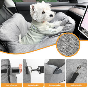 Relaxlines Cotton <strong>Kennel</strong> for Car Seats Comfortable Portable Pet Bed <strong>Dog</strong> Car Seat Carrier <strong>Dog</strong> Bed Pet Car Bed - Product Image 5