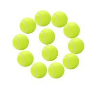 Balle de paddle-tennis unisexe pour adultes de la marque JK, formule en caoutchouc durable et élastique, diamètre 63 mm, excellent jouet sportif et jouet d'entraînement pour animaux de compagnie