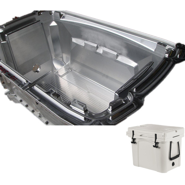 Rotomolded Coolers & Plastic Molds Casting Services Using PE/LLDPE Materials for Custom Cut Plastic Products