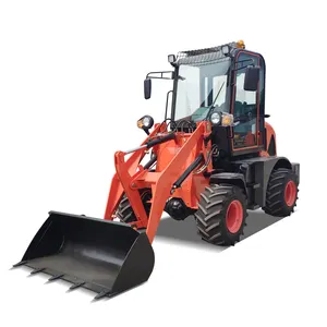 Free shipping Strong Power 1 Ton Wheel Loader Wheel Loader Zl 918 Garden Loader