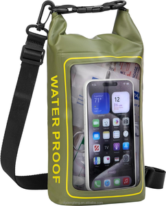 <span class=keywords><strong>Bolsa</strong></span> Seca Pequeña de PVC 500D al por Mayor, Saco <span class=keywords><strong>Impermeable</strong></span> con Correas para el Hombro, Mochila <span class=keywords><strong>Impermeable</strong></span> con Pantalla Táctil y Funda para Teléfono - Product Image 1