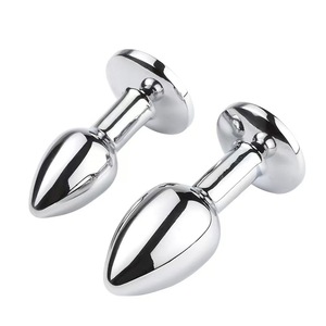 Mini consolador anal de metal color gelatina, pequeño dildo anal y masajeador anal, juguete sexual de masturbación para hombres, mujeres y parejas <span class=keywords><strong>gay</strong></span>. - Product Image 6