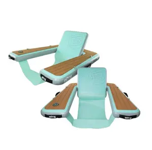 Opblaasbare Drijvende Lounger Zwembad Water Stoel Met Comfortabele Sling Seat Voor Zwembad 2Pack