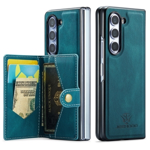 <span class=keywords><strong>Coque</strong></span> arrière détachable en PU pour Samsung Galaxy <span class=keywords><strong>Z</strong></span> Fold 5, pour étui magnétique pour carte de crédit Google Pixel Fold - Product Image 4