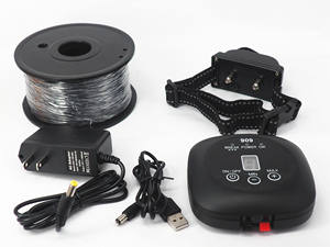 IpetDog valla inalámbrica para perros para <span class=keywords><strong>2</strong></span> perros, valla inalámbrica multifunción y collar de entrenamiento <span class=keywords><strong>2</strong></span> en 1, collar de perro impermeable IPX6 - Product Image 5