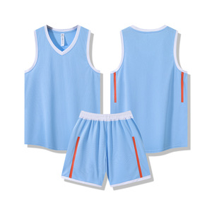 Débardeur de basket-ball personnalisé de qualité supérieure-Tricoté décontracté 100% coton respirant paquet de commande de l'équipe - Product Image 6