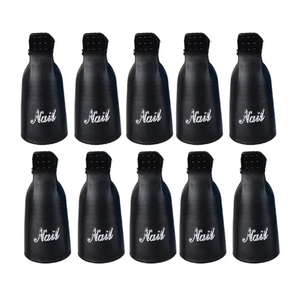 10 unids/bolsa colorido acrílico Nail Art Soak Off Cap Clips Limpieza de <span class=keywords><strong>uñas</strong></span> manicura UV Gel polaco Soak off Wrap herramientas <span class=keywords><strong>para</strong></span> el dedo - Product Image 4