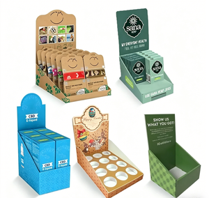 Exhibidor de Cartón Plegable para Mostrador de Tienda, Supermercado o Comercio Minorista - Product Image 1
