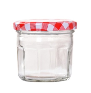 ขวดน้ำผึ้งทำจากแก้ว,ขวดโหลแก้วสำหรับใส่น้ำผึ้งพร้อมฝาโลหะ - Product Image 4