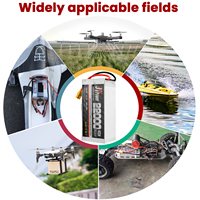 Baterai Lipo JHLIPO Output Stabil Sel Semi-solid State Drone 22000mah 4S 25C FPV Bersertifikasi CE/FCC/ROHS Garansi 1 Tahun