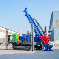 Expédition rapide, machine de forage à moteur diesel pour l'or, machine de forage à noyau entièrement hydraulique, échantillonnage de roches, exploration