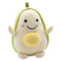Oreiller en peluche en forme de fruit kawaii doux, vente chaude, sur mesure, avocat en peluche
