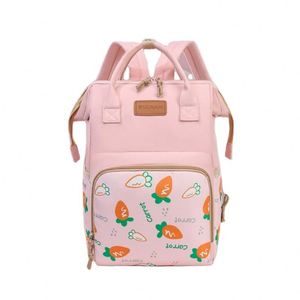 Custom Logo Waterproof Baby Diaper Bag With USB <b>Large</b> <b>Capacity</b> Mommy <b>Backpacks</b> - Product Image 5