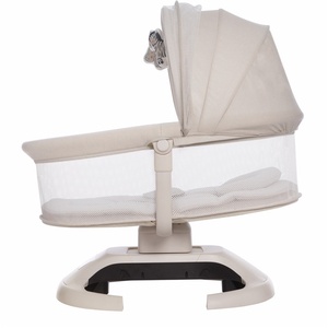 <span class=keywords><strong>Cuna</strong></span> <span class=keywords><strong>Mecedora</strong></span> <span class=keywords><strong>para</strong></span> Bebé Mastela con Mosquitero, Cinturón de Seguridad Ajustable <span class=keywords><strong>para</strong></span> Recién Nacidos, <span class=keywords><strong>Cuna</strong></span> Multifuncional con Control por Aplicación - Product Image 5